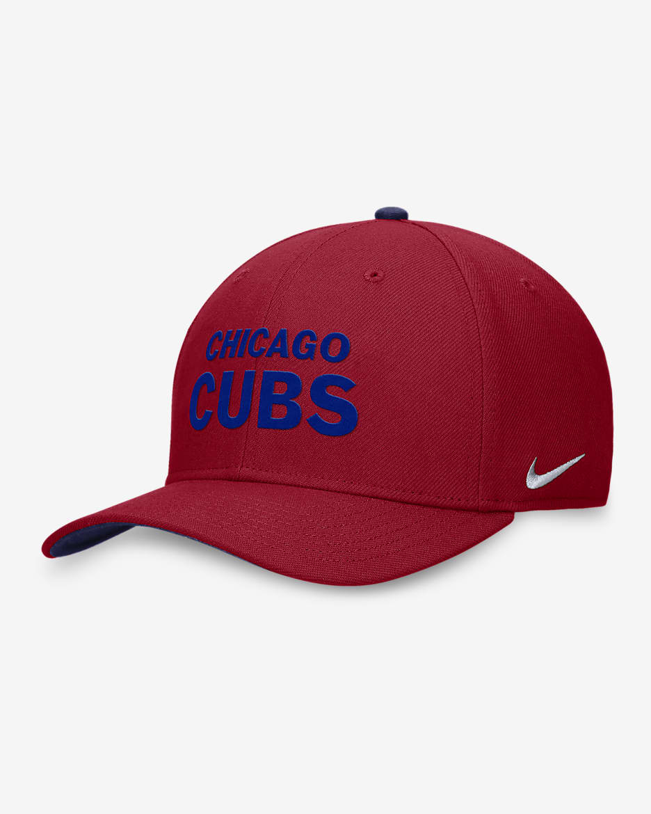 Chicago Cubs Classic99 Swoosh Men s Nike Dri FIT MLB Hat. Nike